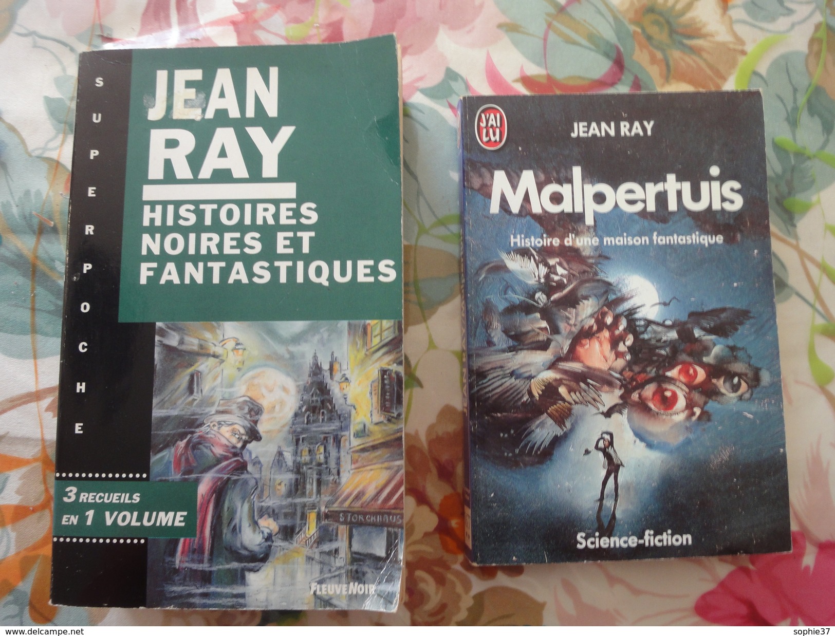 Lot De Livres De Poche De Jean Ray Thème Fantastique/fiction - Loten Van Boeken