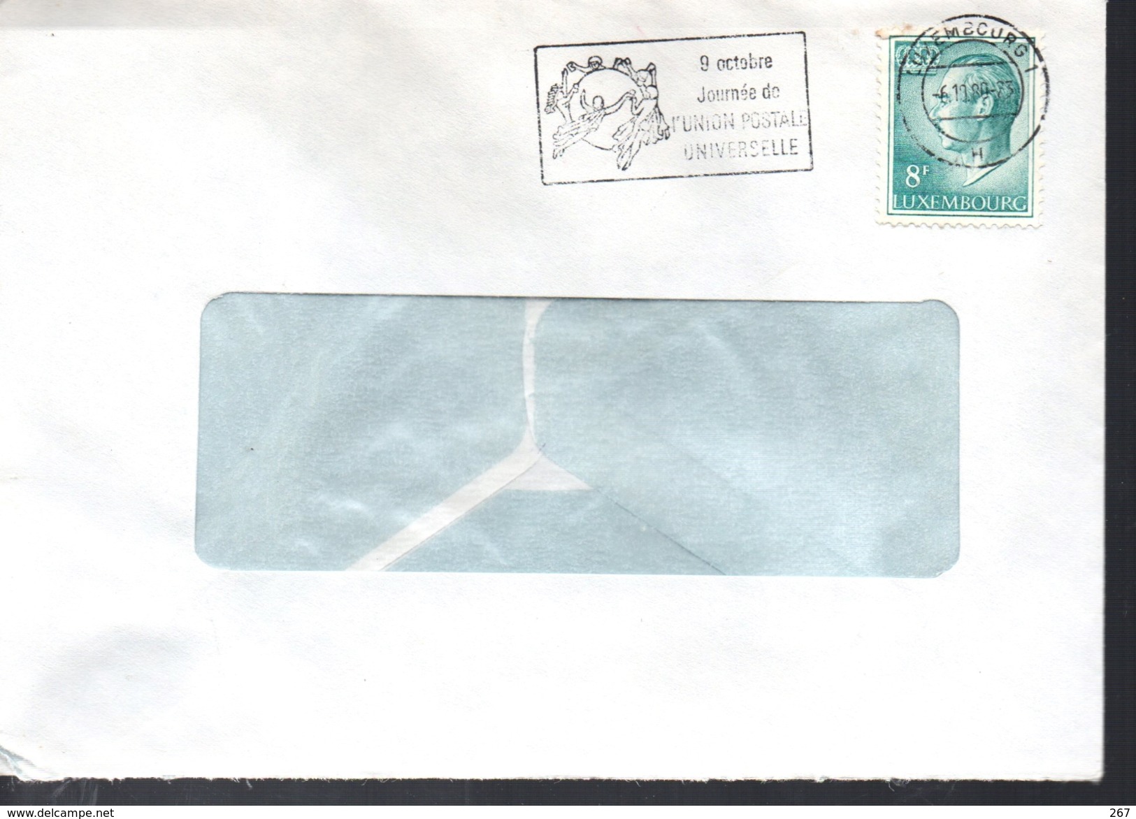 LUXEMBOURG    Lettre Upu  Poste - UPU (Union Postale Universelle)