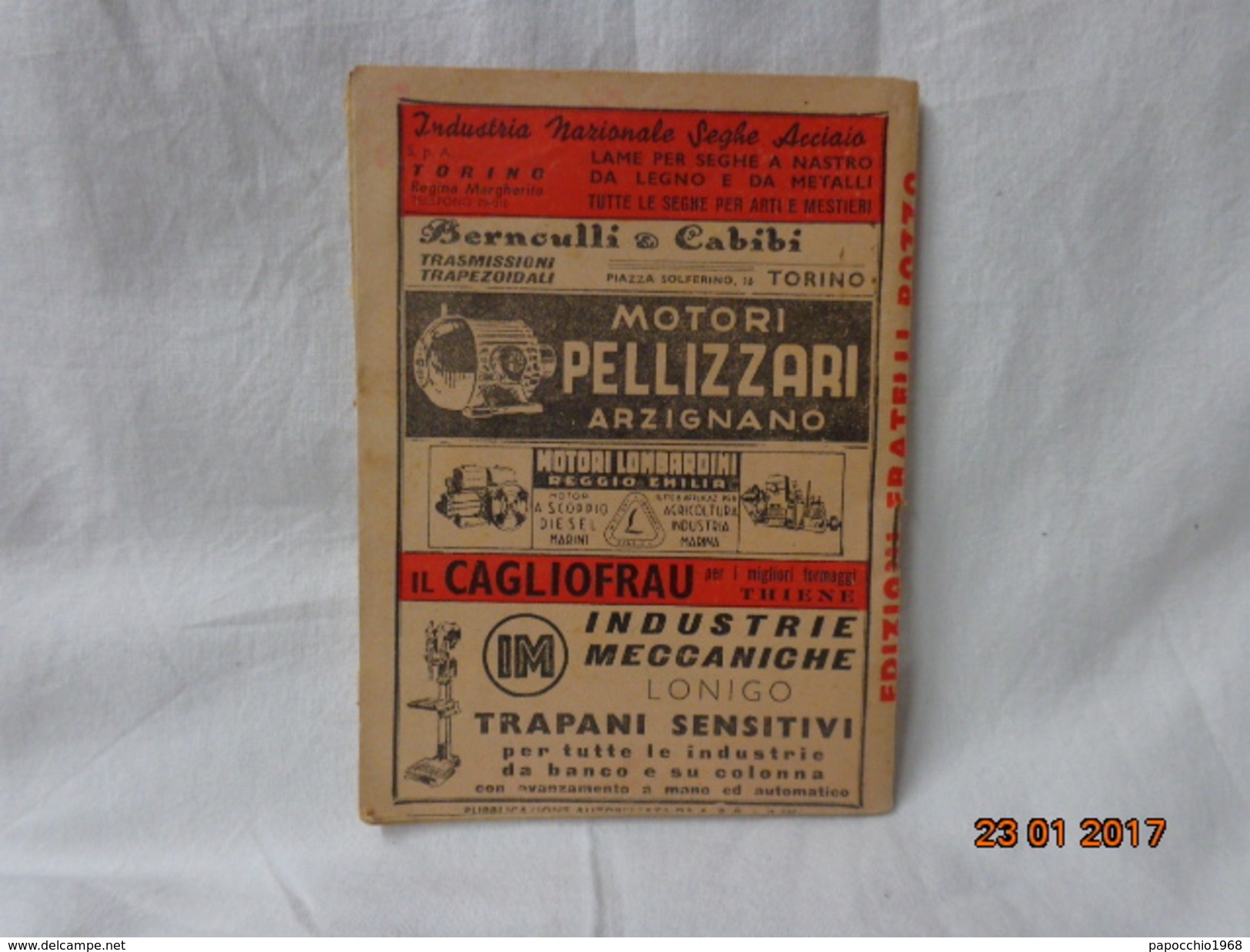 FERROVIE ITALIANE ORARIO REGIONALE F.POZZO PIEMONTE LIGURIA 1947 - Ferrovie