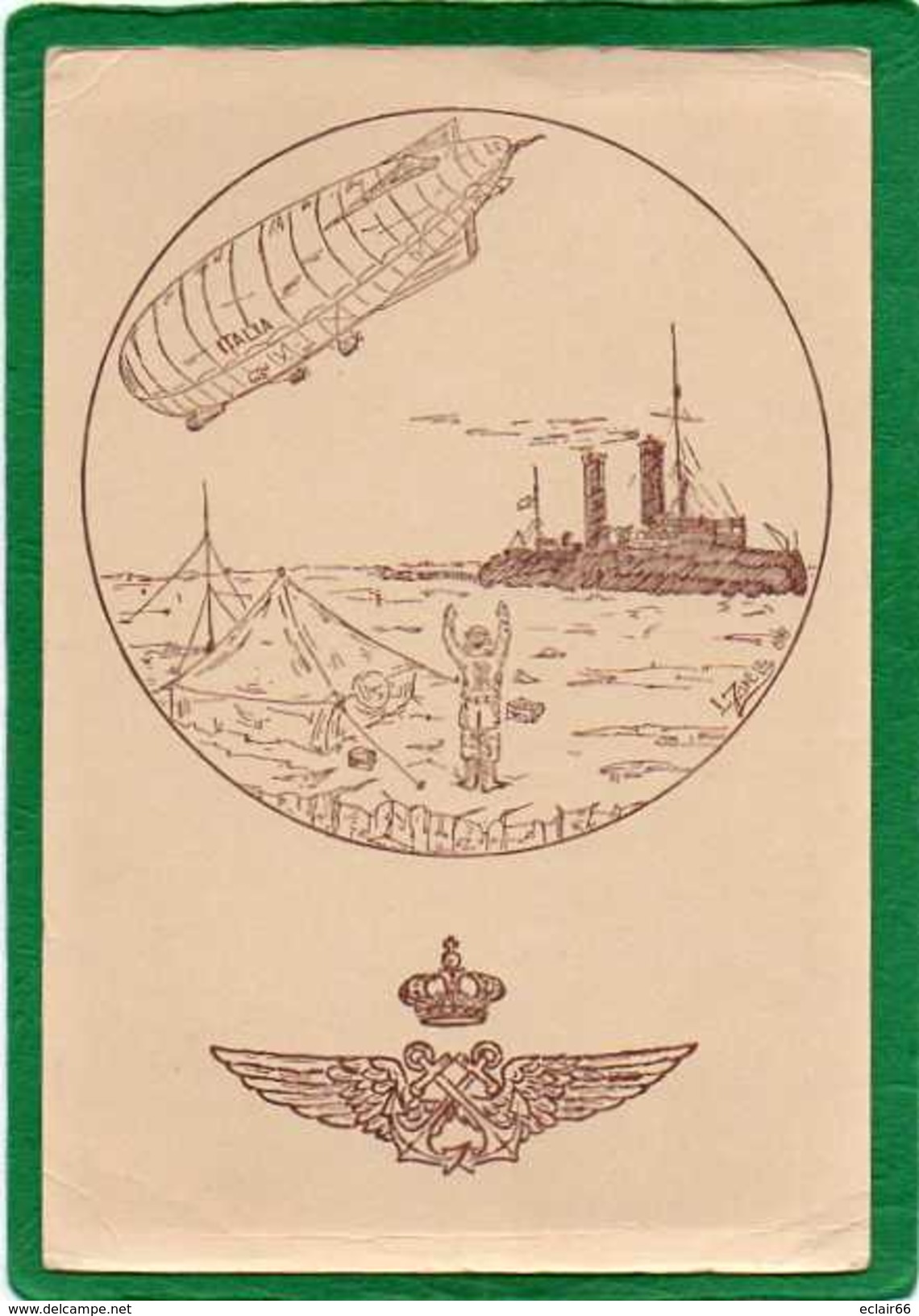 Cartolina Commemorativa Sessantennale Spedizione Polare Italiana 1928-1988. Edizione N° Tiratura Limitata ( 2.000 Cartes - Inaugurazioni