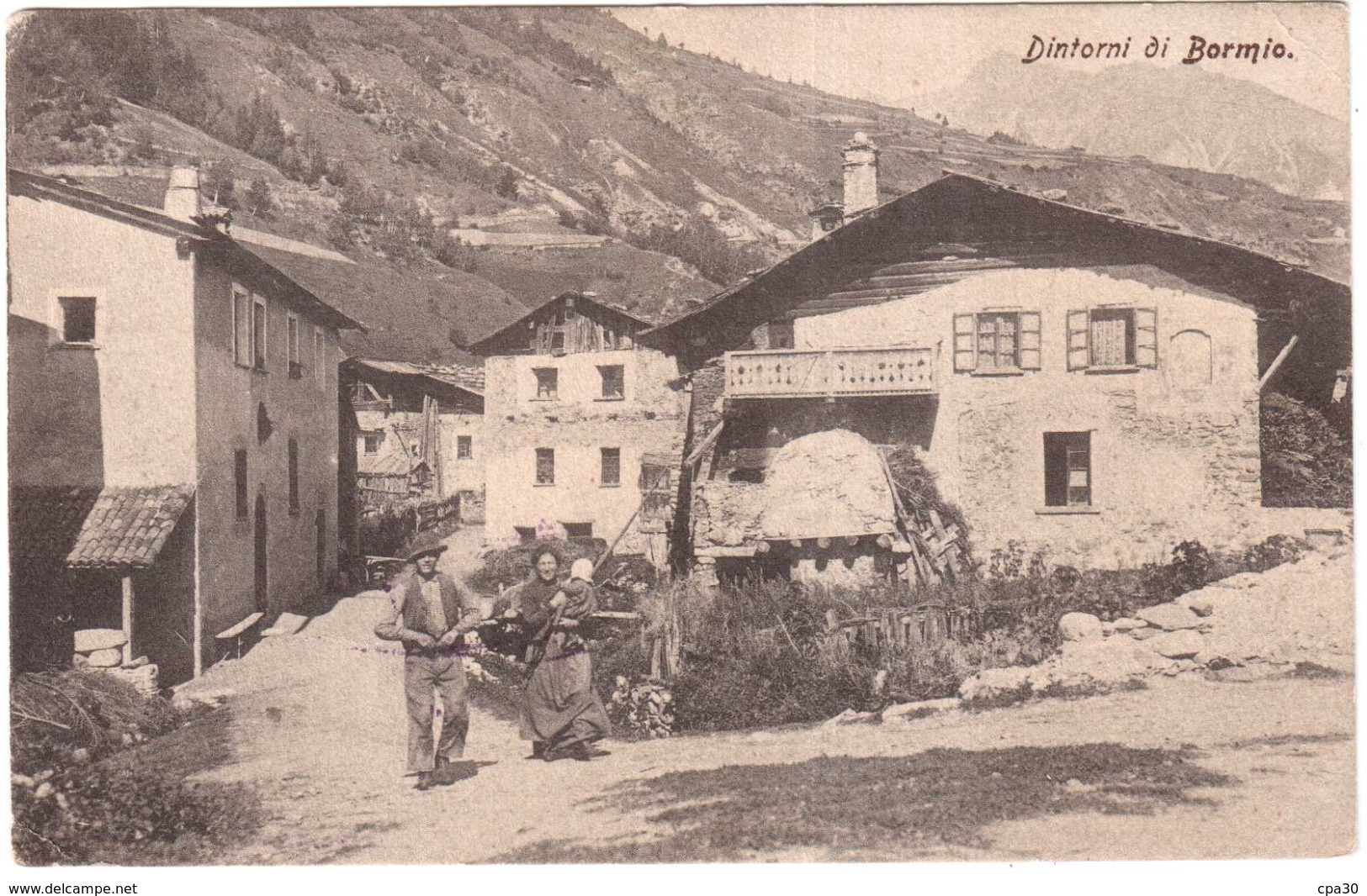 CPA  ITALIE.DINTORNI DI BORMIO - Altri & Non Classificati