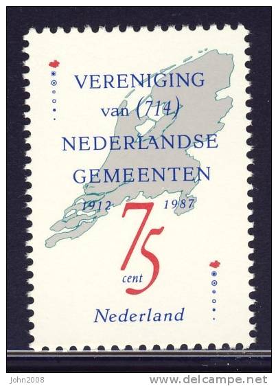 Niederlande / Netherlands 1987 : Mi 1326 *** - Vereniging Van Nederlandse Gemeenten - Nuevos