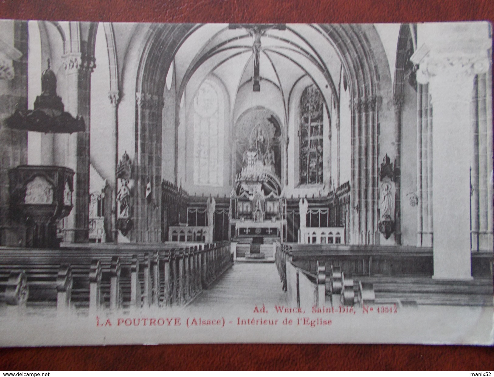 68 - LAPOUTROIE - Intérieur De L'Eglise. - Lapoutroie