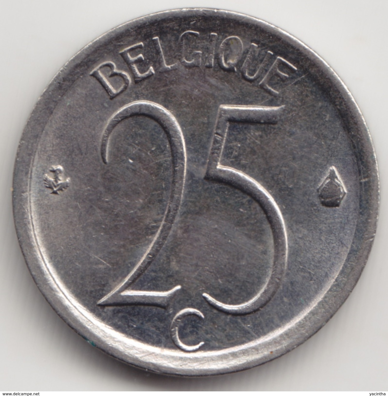 @Y@    België   25 Cent   1968   (4502) - Unclassified