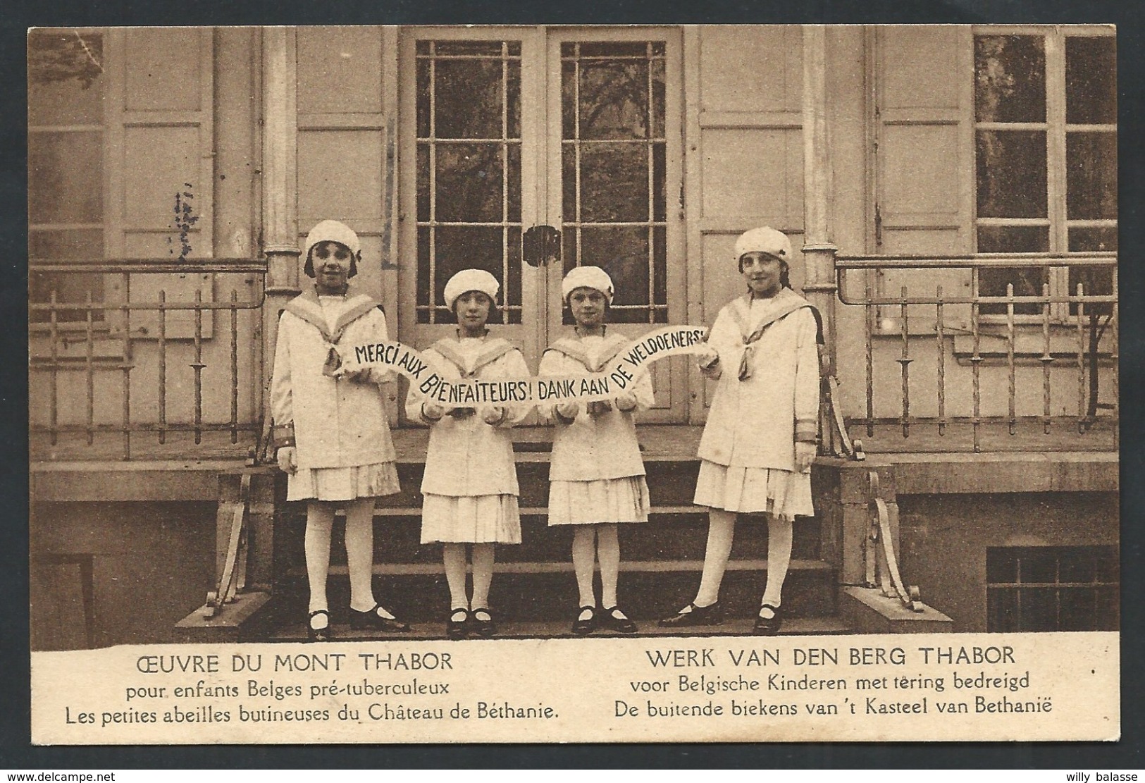 +++ CPA - Oeuvre Du Mont Thabor Pour Enfants Belges Pré-tuberculeux- Petites Abeilles...château De BETHANIE // - Anderlecht