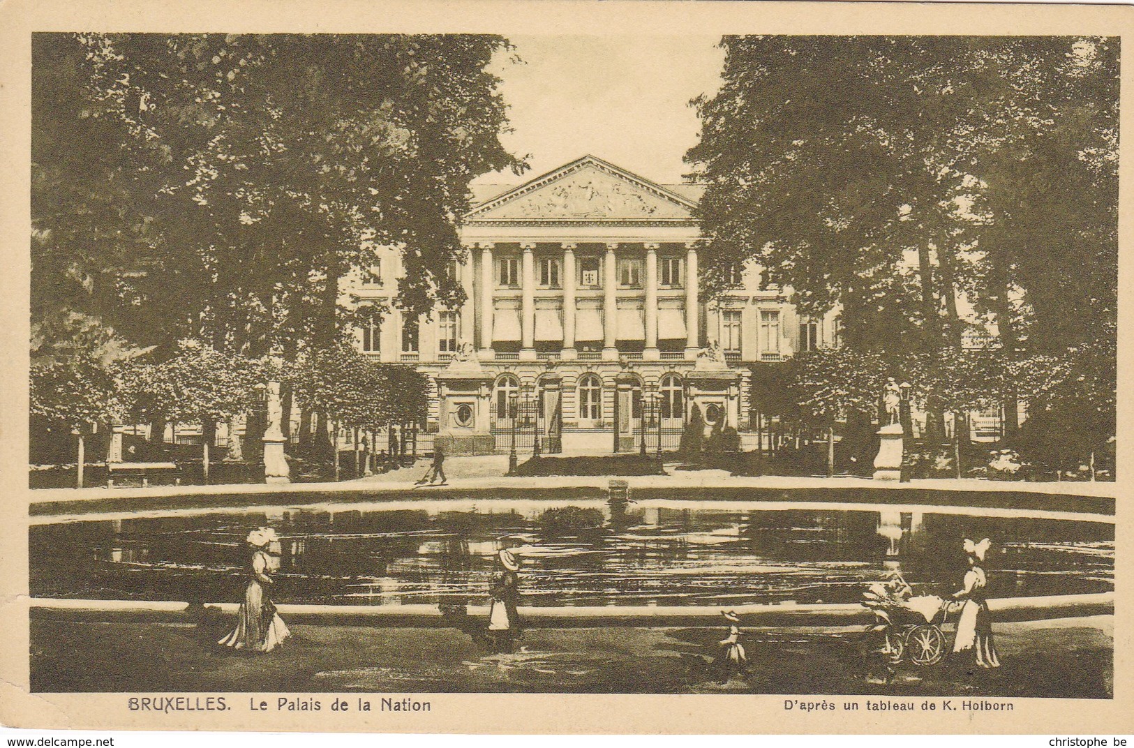 Brussel, Bruxelles, Le Palais De La Nation (pk33094) - Places, Squares