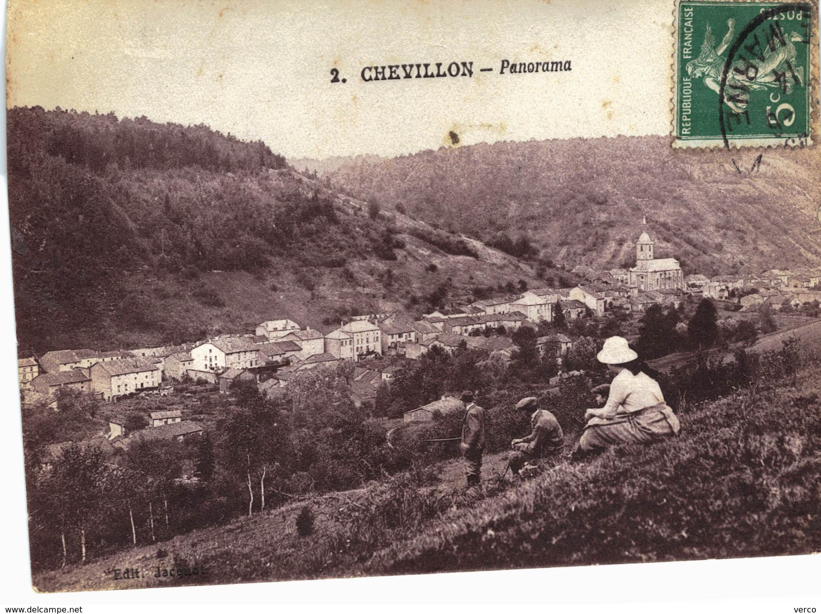 Carte Postale Ancienne De CHEVILLON - Chevillon