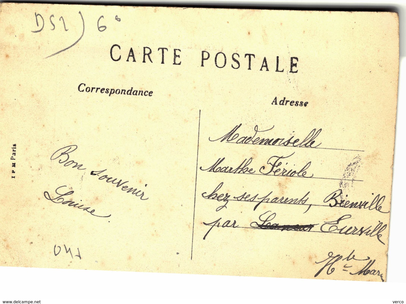 Carte Postale Ancienne De CHEVILLON - Chevillon