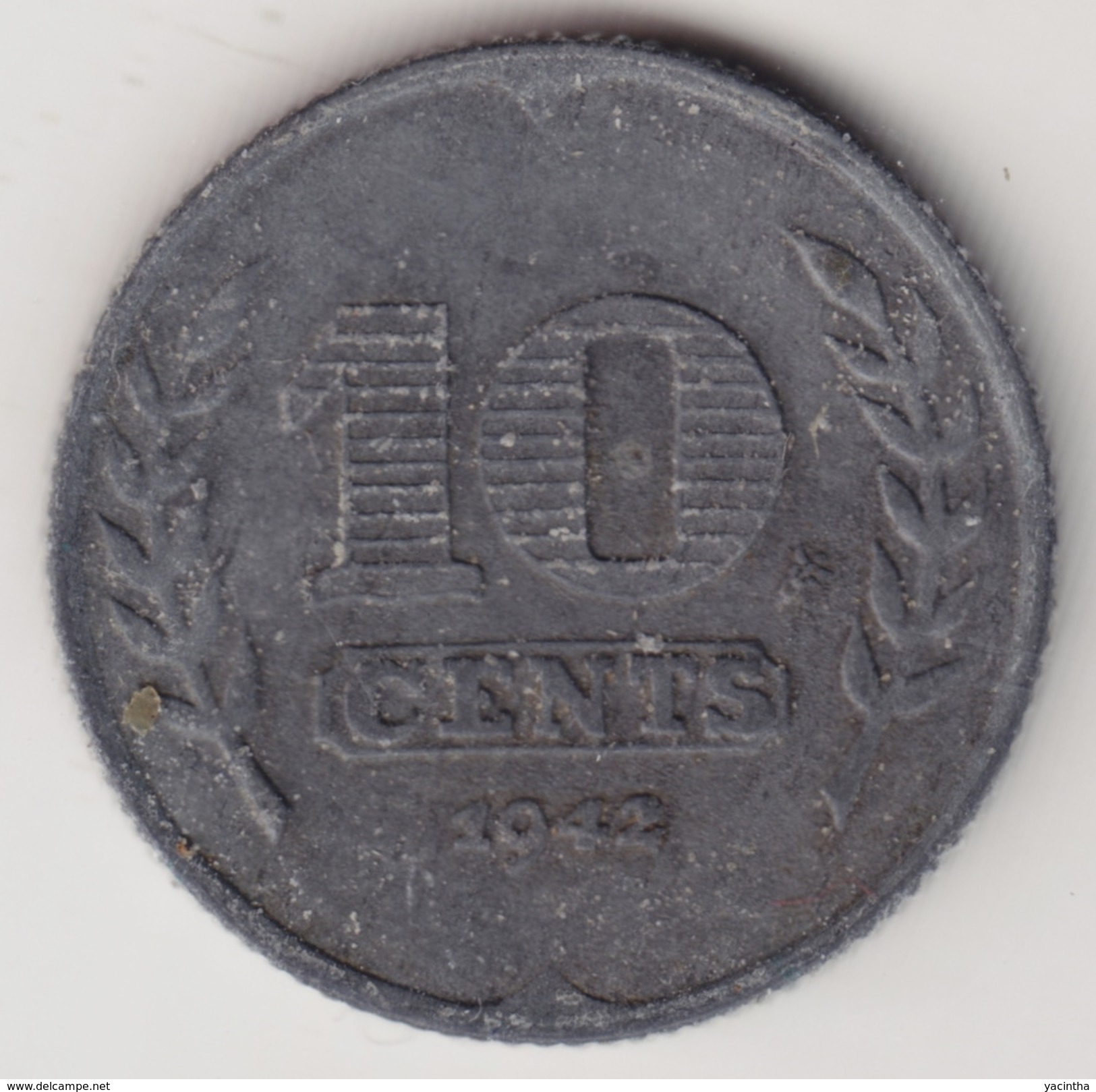 @Y@    Nederland  10  Cent  1942   (4514) - 10 Cent