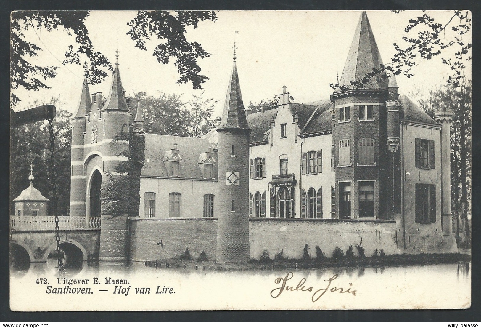 +++ CPA - ZANDHOVEN - SANTHOVEN - Hof Van Lire   // - Zandhoven