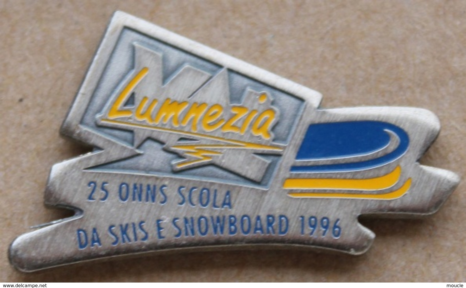 LUMNEZIA - 25 ONNS SCOLA DA SKIS E SNOWBOARD 1996 - LANGUE SUISSE ROMANCHE - GRISON - 25 ANS ECOLE DE SKI ET  -    (14) - Wintersport