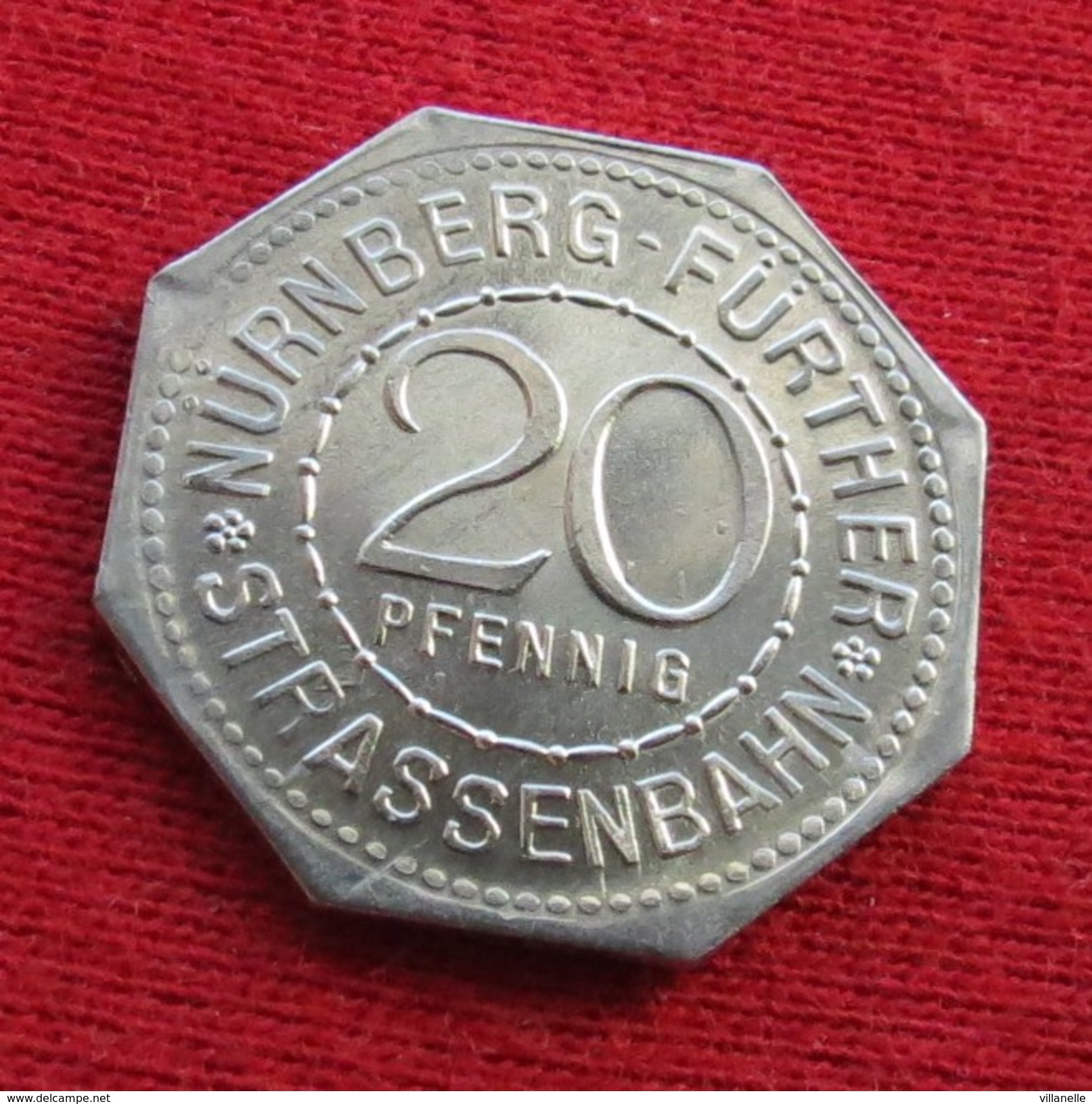 Germany 20 Pfennig 1920 Notgeld Nurnberg Weinstadel Alemanha Alemania Allemagne - Otros & Sin Clasificación