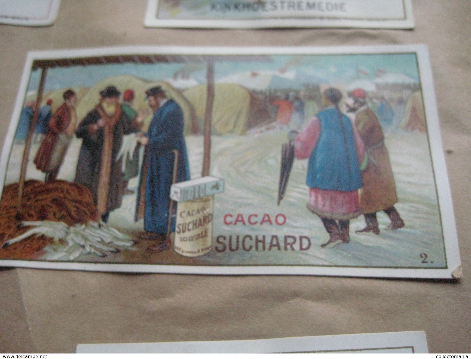 eAlbum around 1890, 100rds litho advertising cards, some compl. sets, hundreds of trade cards : Hunley & Palmer, Suchard