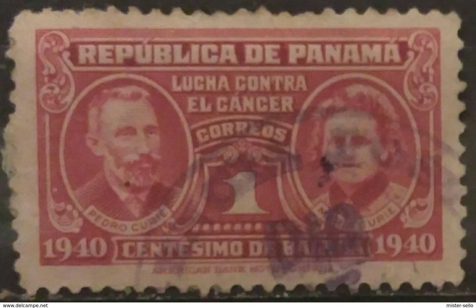 PANAMA 1940. Lucha Contra El Cancer. USADO - USED. - Panamá