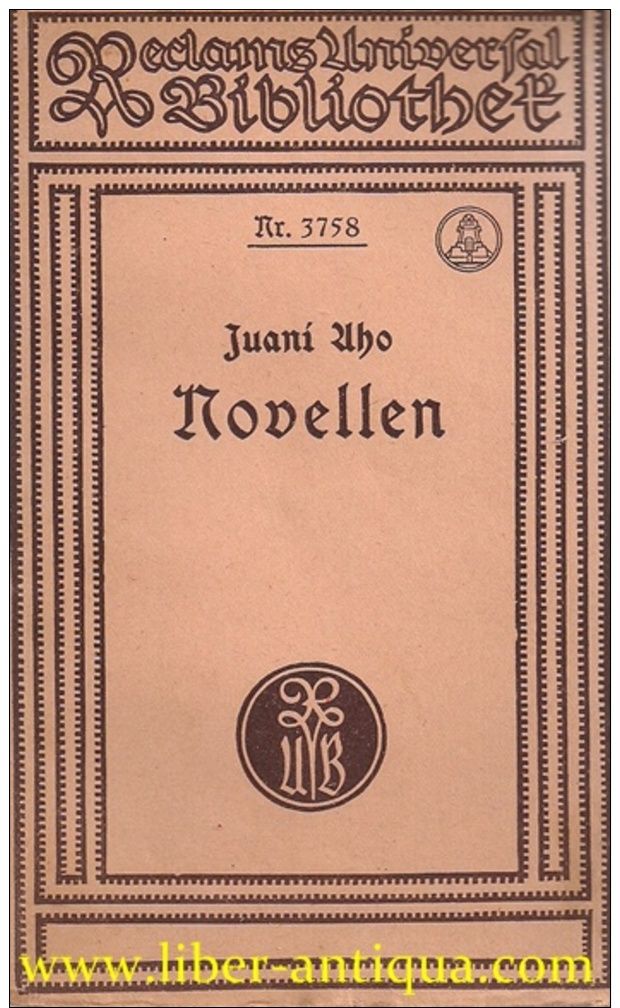 Novellen: 5 Novellen; Reclam, UBB Nr. 3758 - Alte Bücher