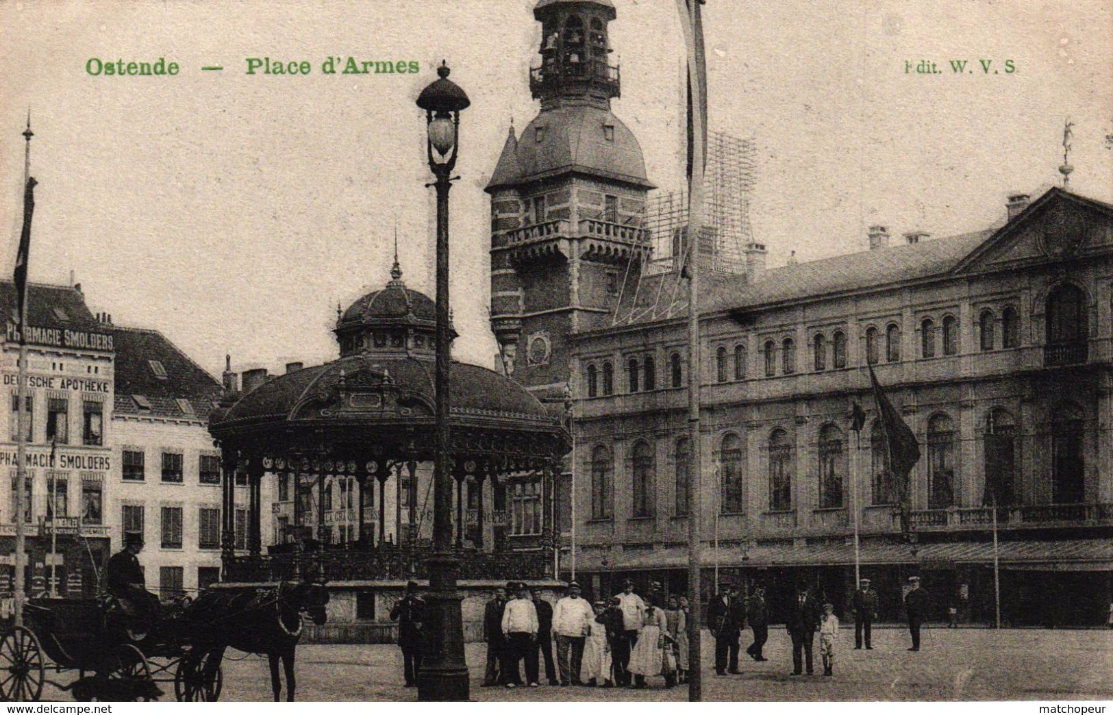 BELGIQUE - OSTENDE - PLACE D'ARMES - Oostende