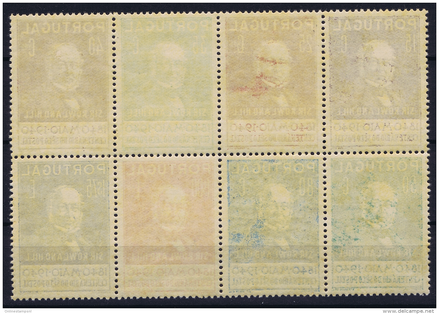 Portugal: Mi Nr 622 - 629  MNH/**/postfrisch/neuf Sans Charniere  1940 Some Ink On Back From Printing - Nuovi