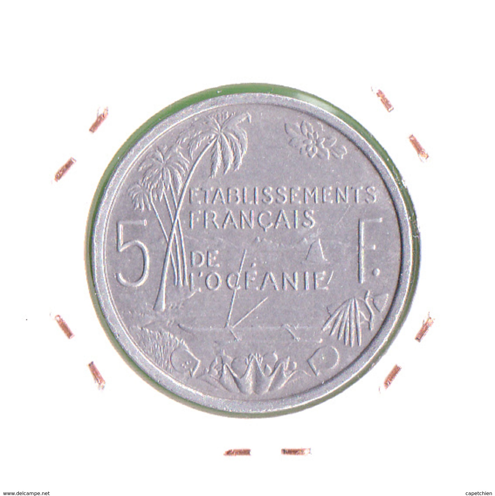 POLYNESIE FRANCAISE / 5 FRANCS / 1952 - Frans-Polynesië