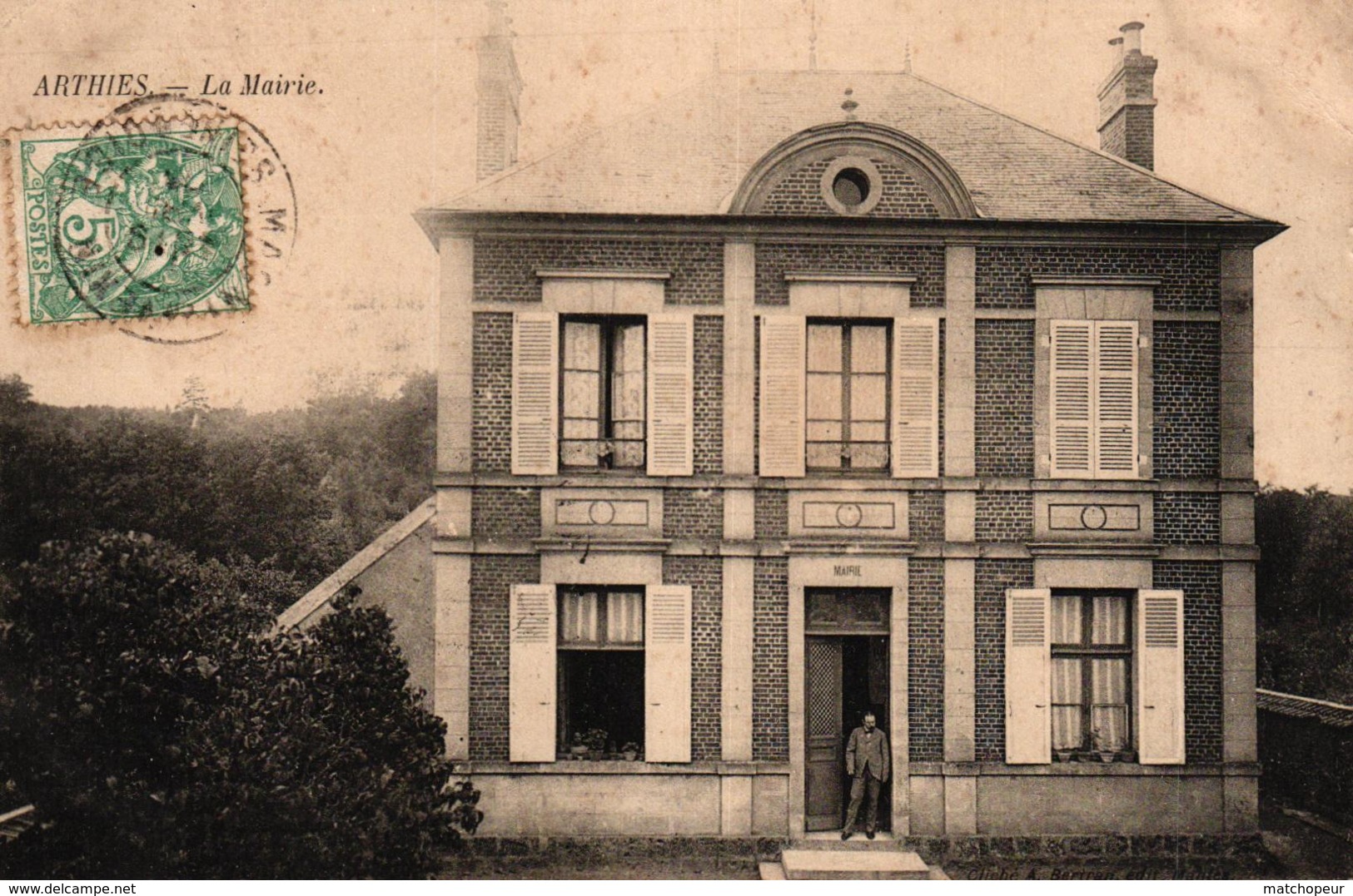 ARTHIES -95- LA MAIRIE - Arthies