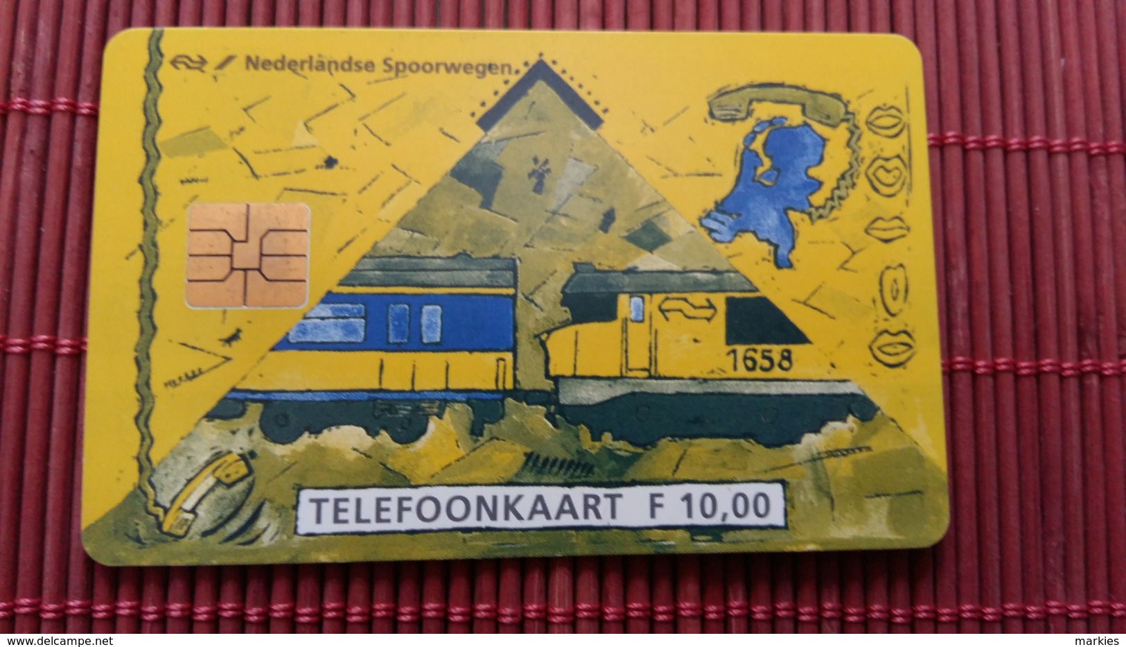 Phonecard Train - Eisenbahnen