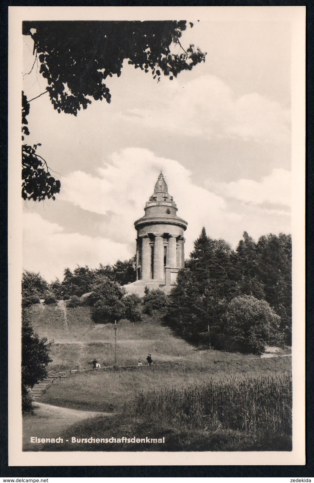 9923 - Alte Foto Ansichtskarte - Eisenach - Burschenschaftsdenkmal - N. Gel  -  Lederbogen - TOP - Monuments