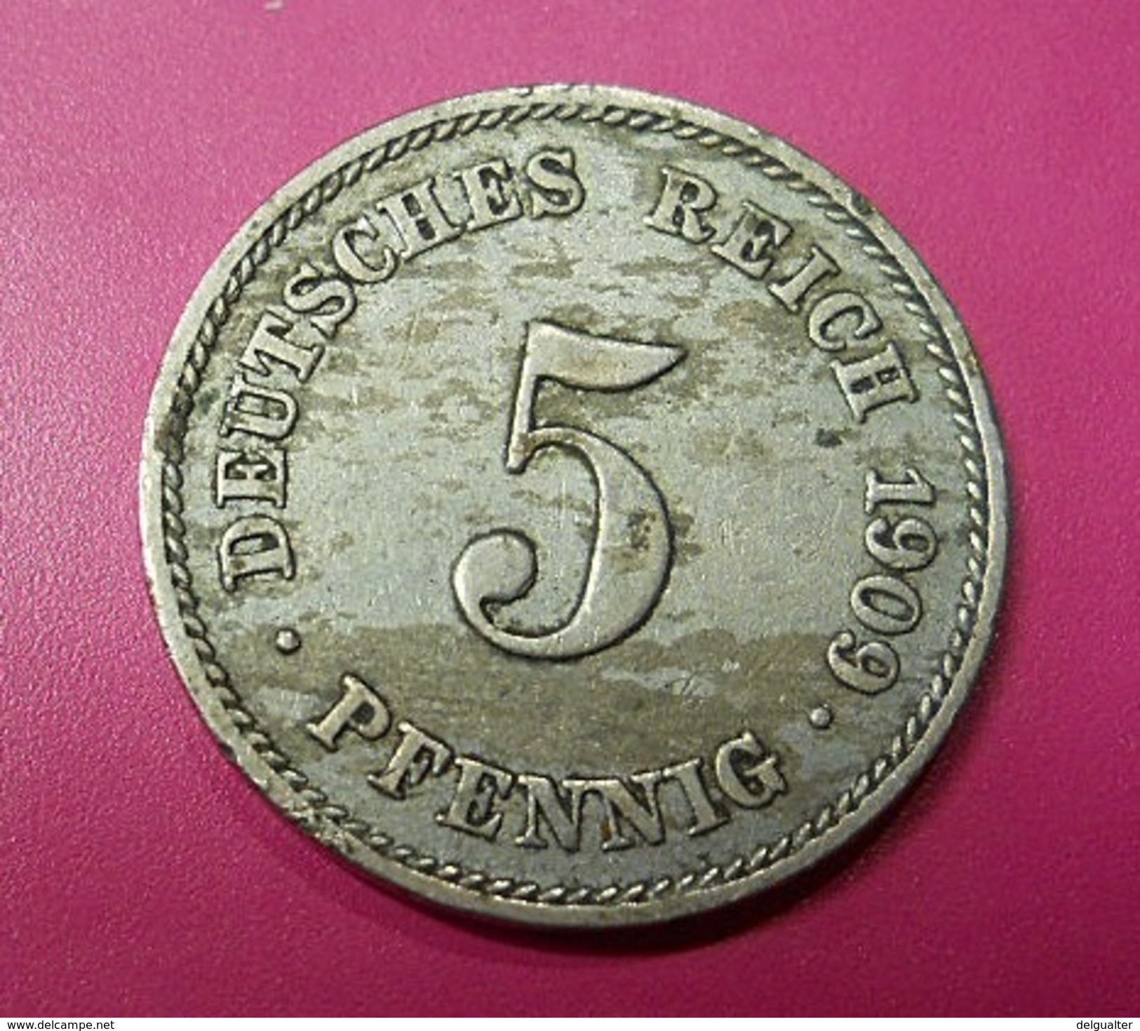 Germany 5 Pfennig 1909 J - 5 Pfennig