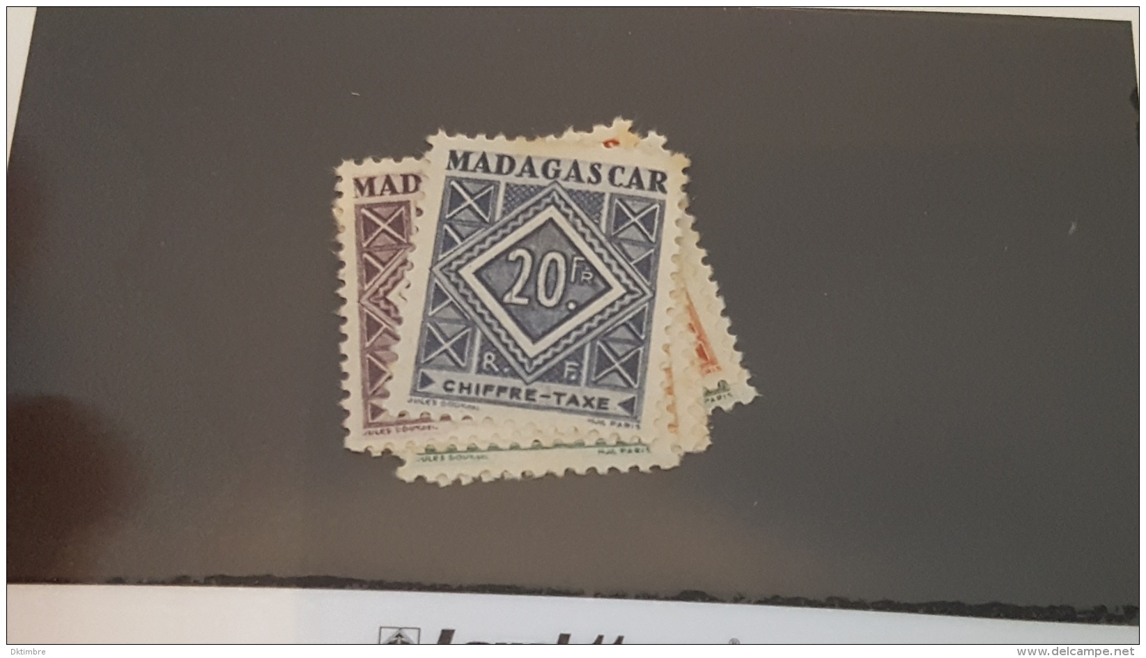 LOT 340234 TIMBRE DE COLONIE MADAGASCAR NEUF* N°31 A 40 - Other & Unclassified