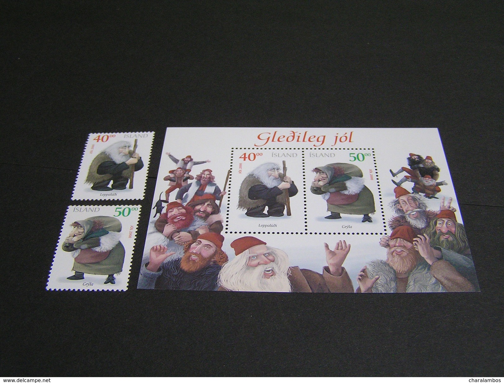 ISLAND 2000 SET 904/905 END BLOK MNH.. - Neufs