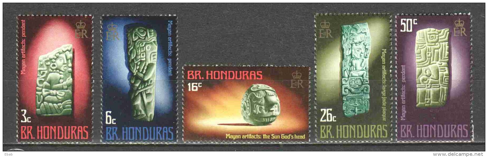 British Honduras 1972 Mi 281-285 MNH - British Honduras (...-1970)