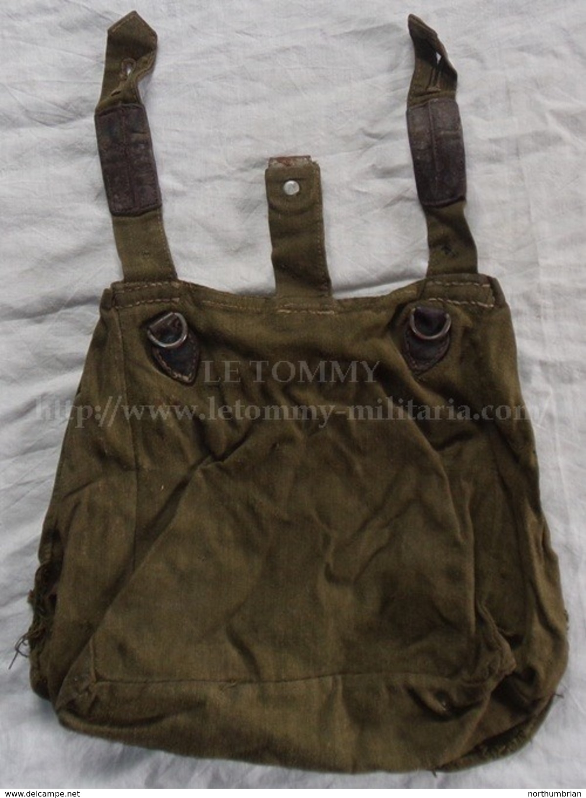 Sac à Pain, Brotbeutel Mle1931, Précoce Avec Renforts En Cuir, Heer Allemand WW2 - 1939-45