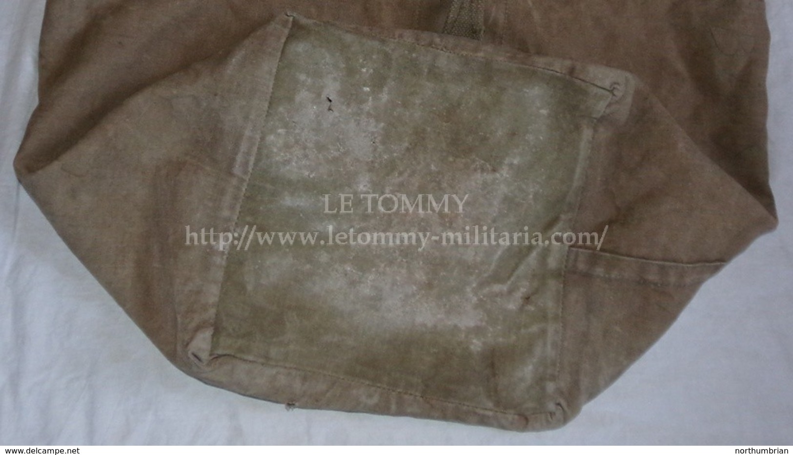 Kit-Bag /Sac à Paquetage Modèle 45 Armée Française Indochine/Algérie Indo - Equipement