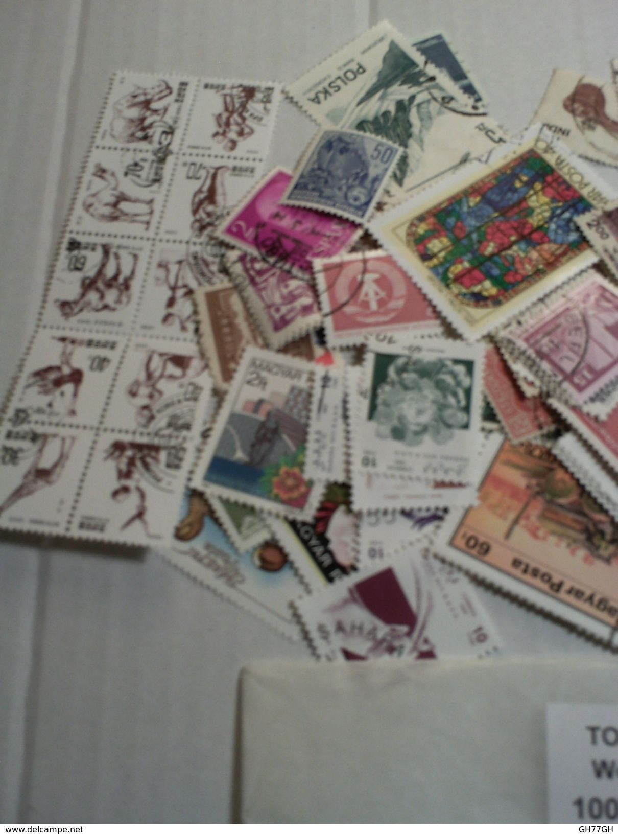 100 Timbres Tous Pays   VRAC - Mezclas (max 999 Sellos)