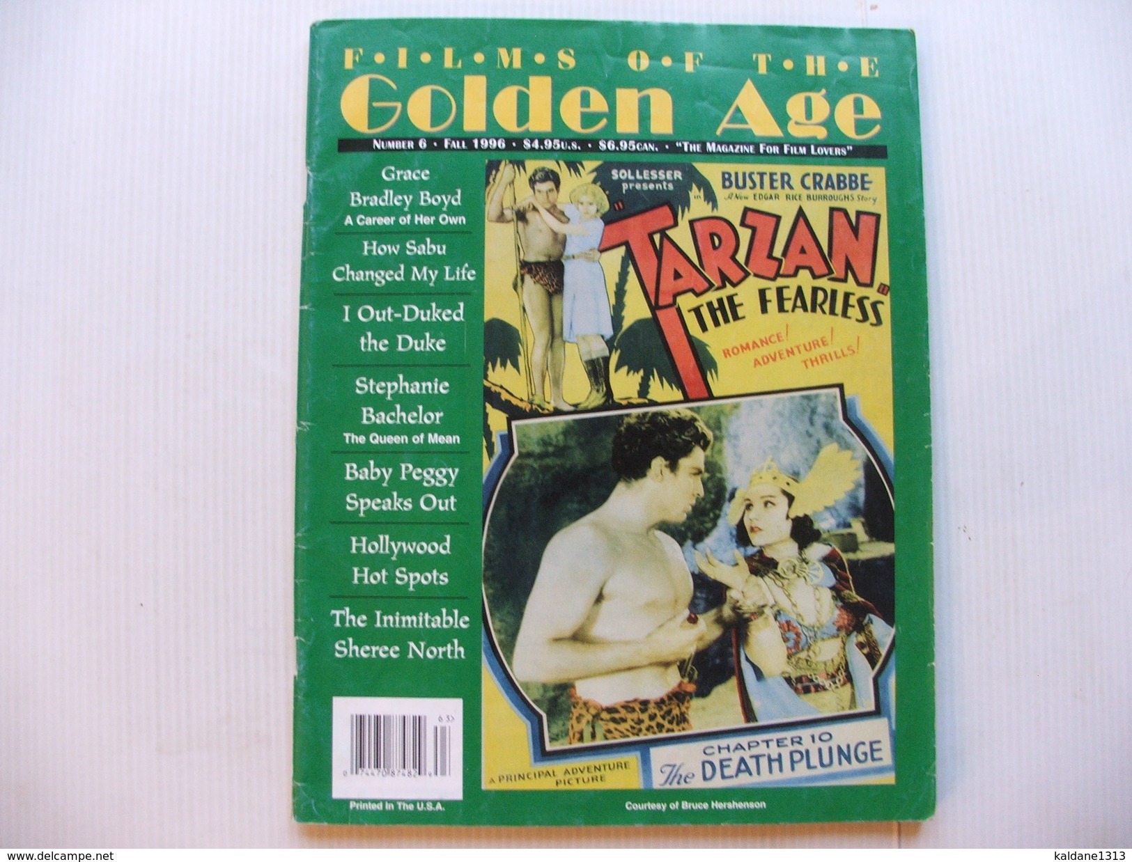 Tarzan  Revue Films Of Golden Age En Anglais 1996 - Autres & Non Classés