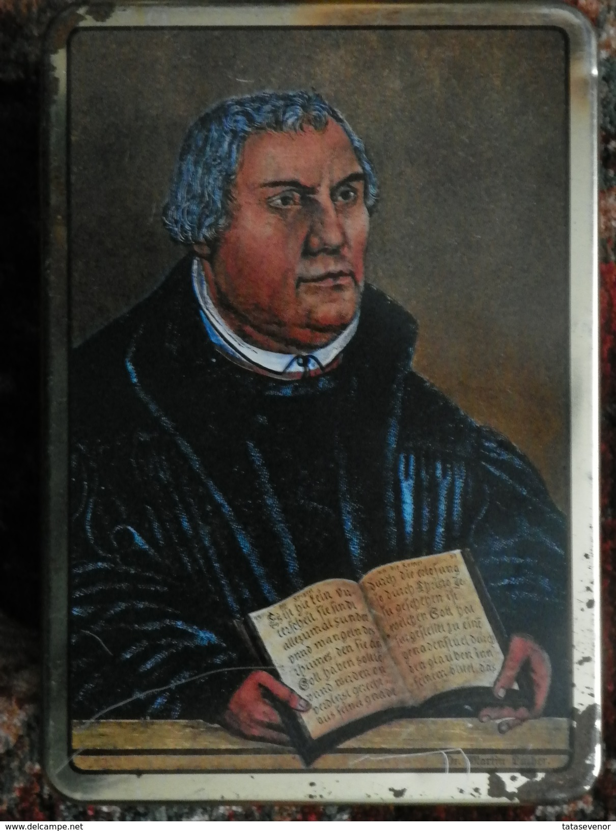 GERMANY LUTHER BREAD Specialty Box Martin LUTHER Personalities - Boîtes