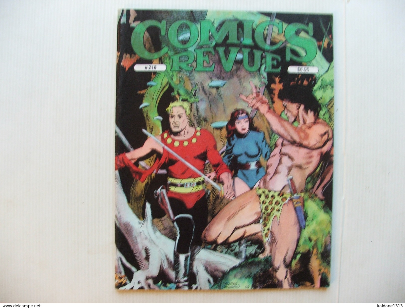 Tarzan  Cmics Revue N°218 En Anglais  Couverture De Tom Yeates Et Al Williamson - Autres & Non Classés