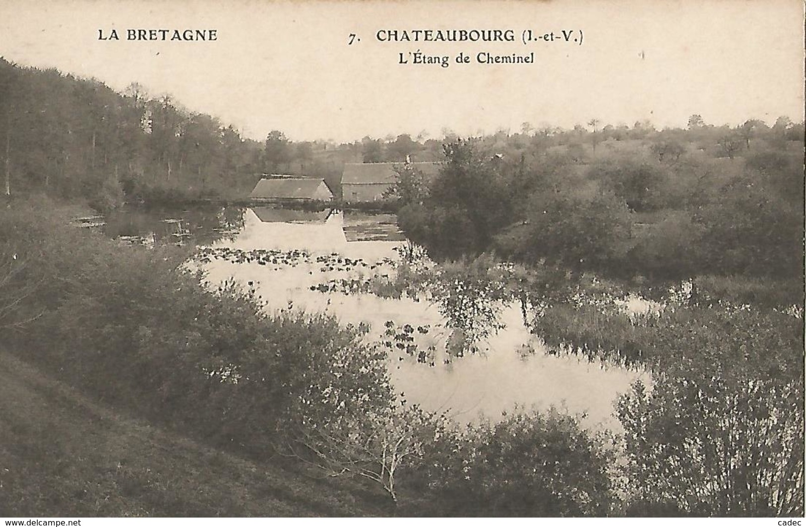 CHATEAUBOURG L Etang De Cheminel - Other & Unclassified