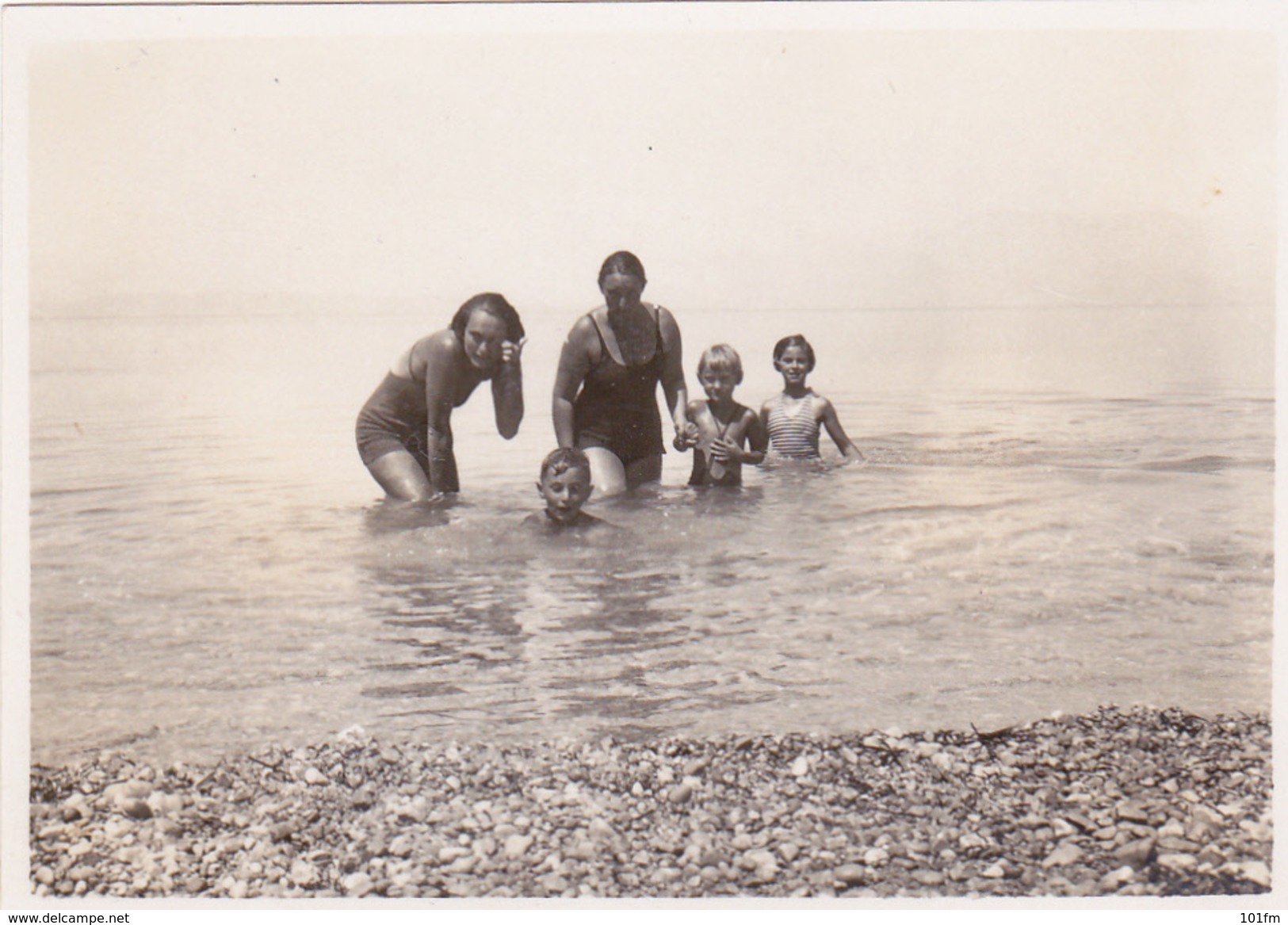 BEACH CA.1935, SWIMSUITS, COSTUMI DA BAGNO, CROATIA, DALMATIA, LOT 10 PHOTO - Autres & Non Classés