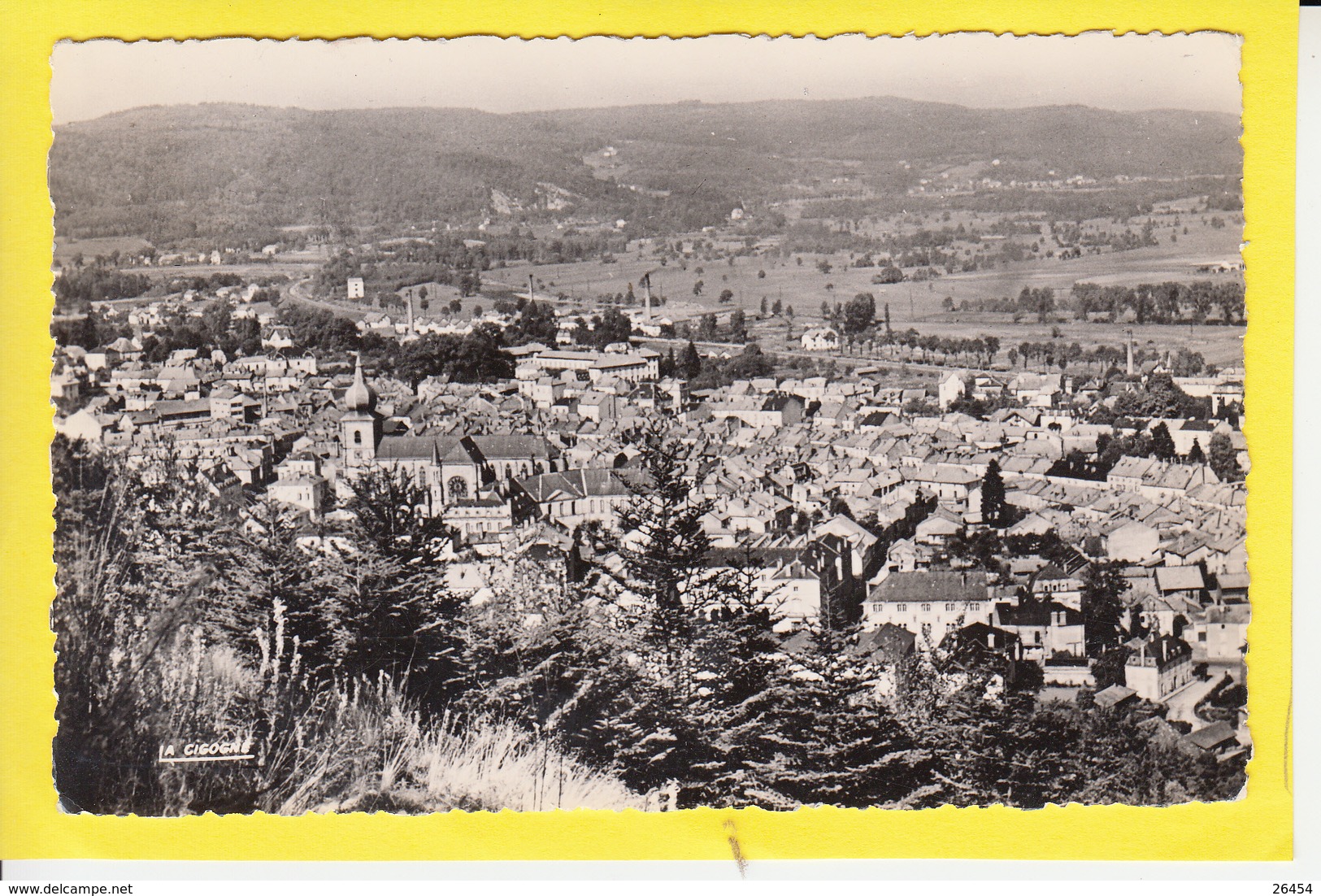 REMIREMONT  Vosges    CPSM   Vue Generale    Le 8 8 1966 - Remiremont