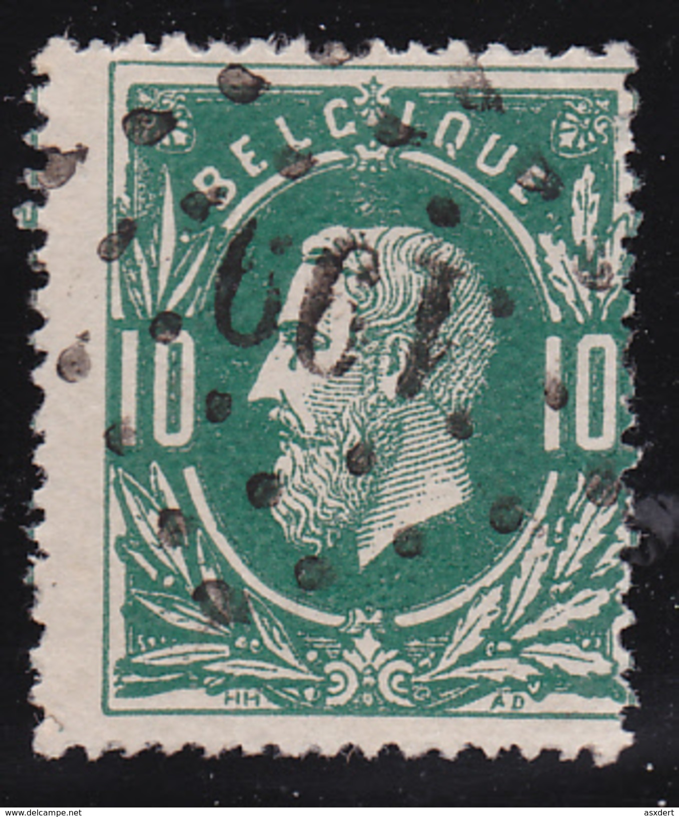 N° 30  JUMET  Lp. 199 - COBA +3 - 1869-1883 Léopold II