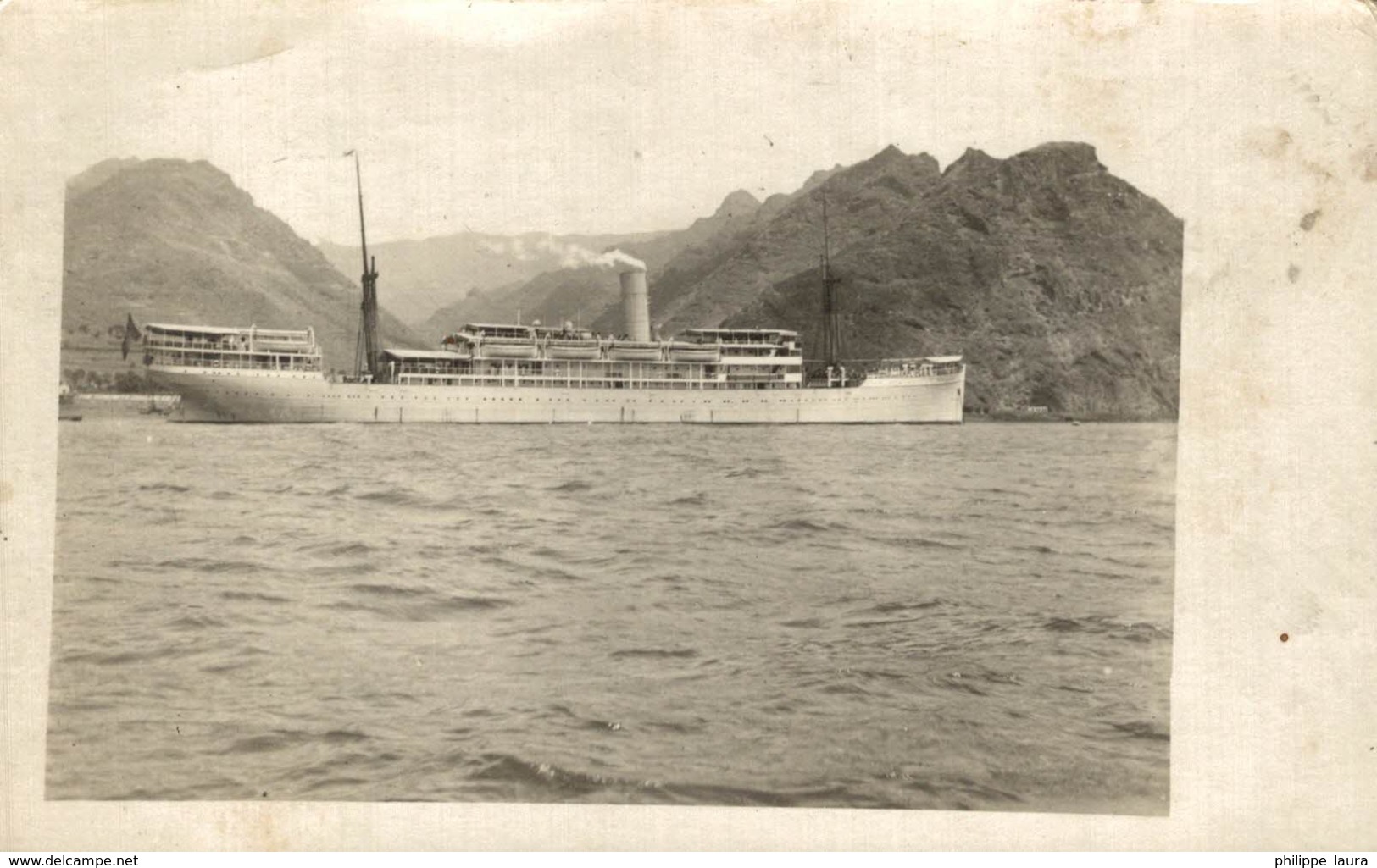 ALBERTVILLE 1912 REAL PHOTOPOSTCARD  Compagnie Belge Maritime Du Congo    ANEOLA, NOVA LISBOA BU BLYTH - Ferries