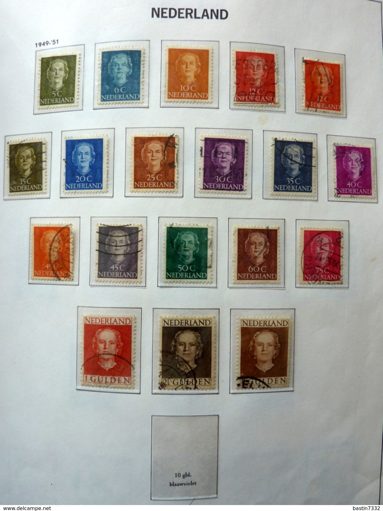 Netherlands/Pays-Bas/Olanda collection in 2 Davo binders