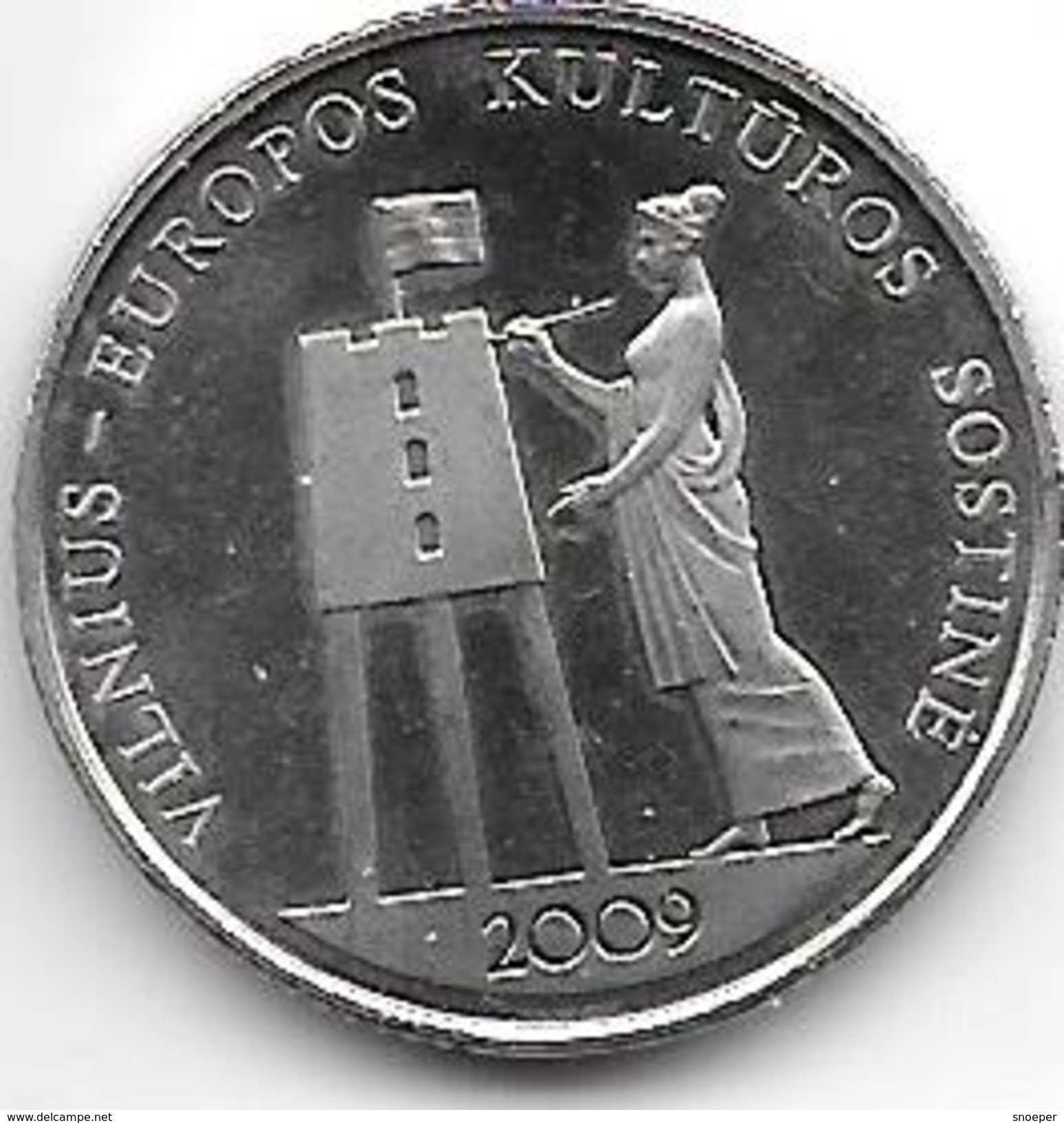 *lithuania 1 Litas   2009  Km 162 - Litauen