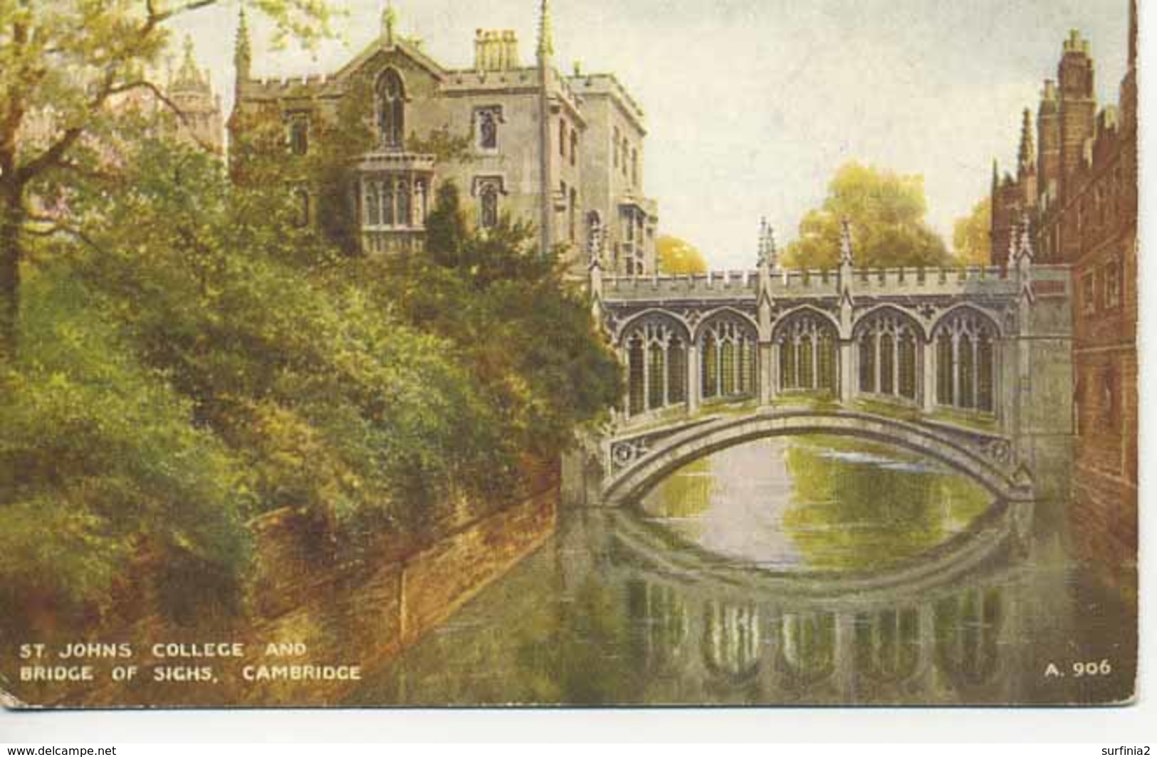 VALENTINES ART A903-8 - SET OF 6 OF CAMBRIDGE - Cambridge