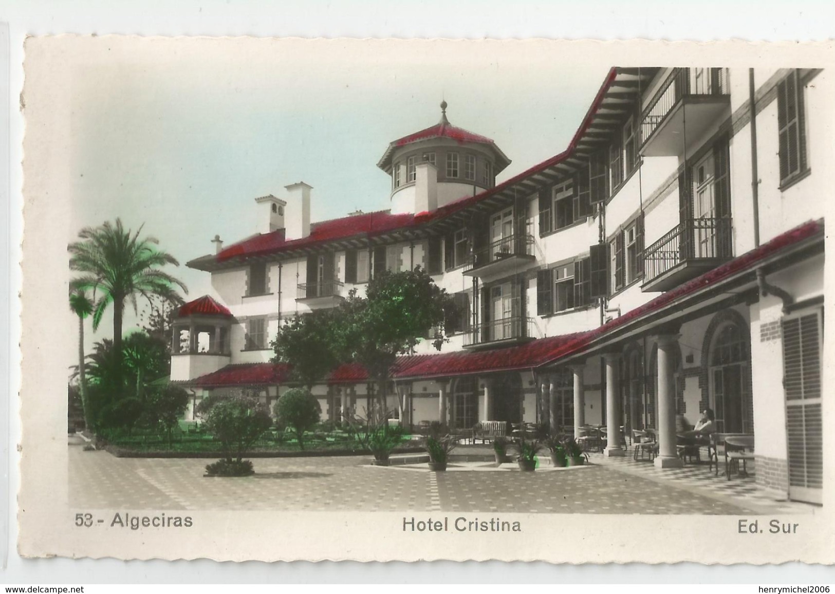 Espagne - Espana - Andalucia - Algeciras Hotel Christina Ed.sur - Otros & Sin Clasificación