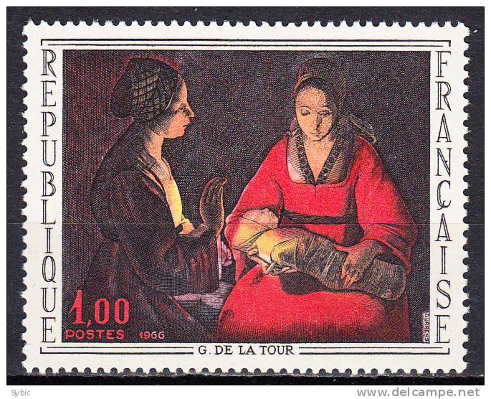 FRANCE  - 1966  - Yvert 1479 ** -  Georges De La Tour - Ungebraucht