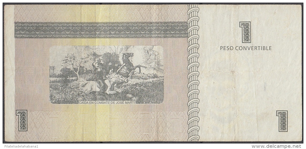 2006-BK-111 CUBA. BANCO NACIONAL 2006 1 Cuc. REPLACEMENT REEMPLAZO AZ - Cuba