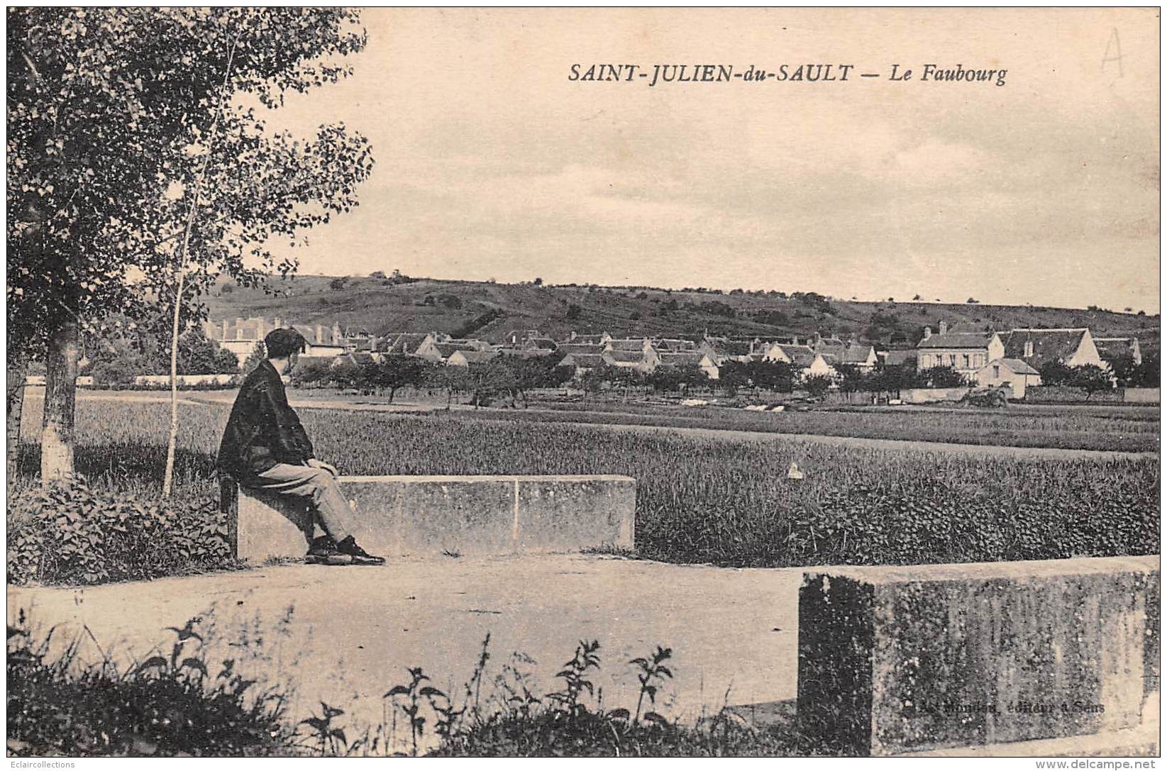 Saint Julien Du Sault     89      Le Faubourg          (voir Scan) - Saint Julien Du Sault