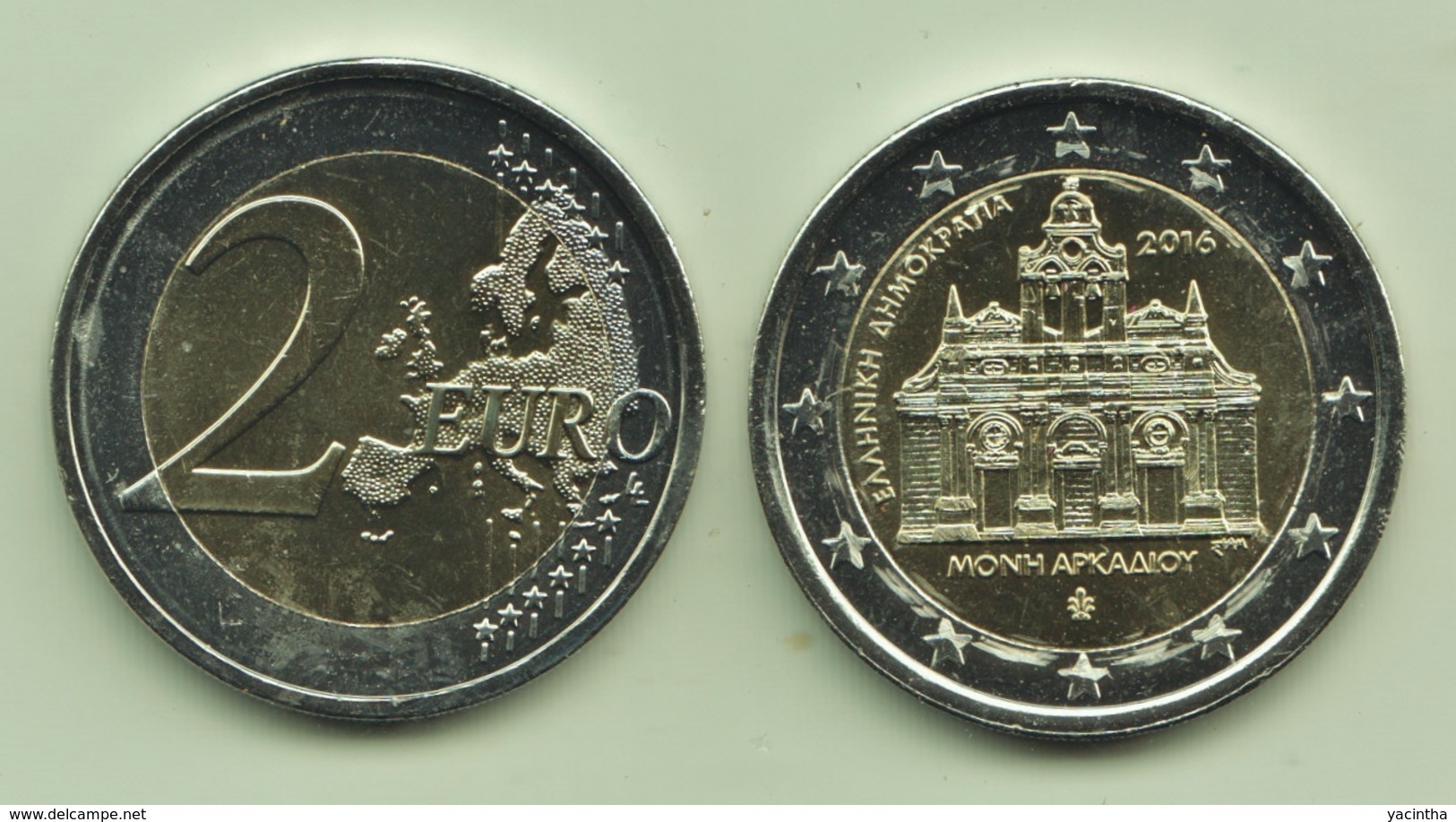 @Y@  Griekenland   2 Euro    2016    Commemoratieve  Klooster Arkadi - Grèce