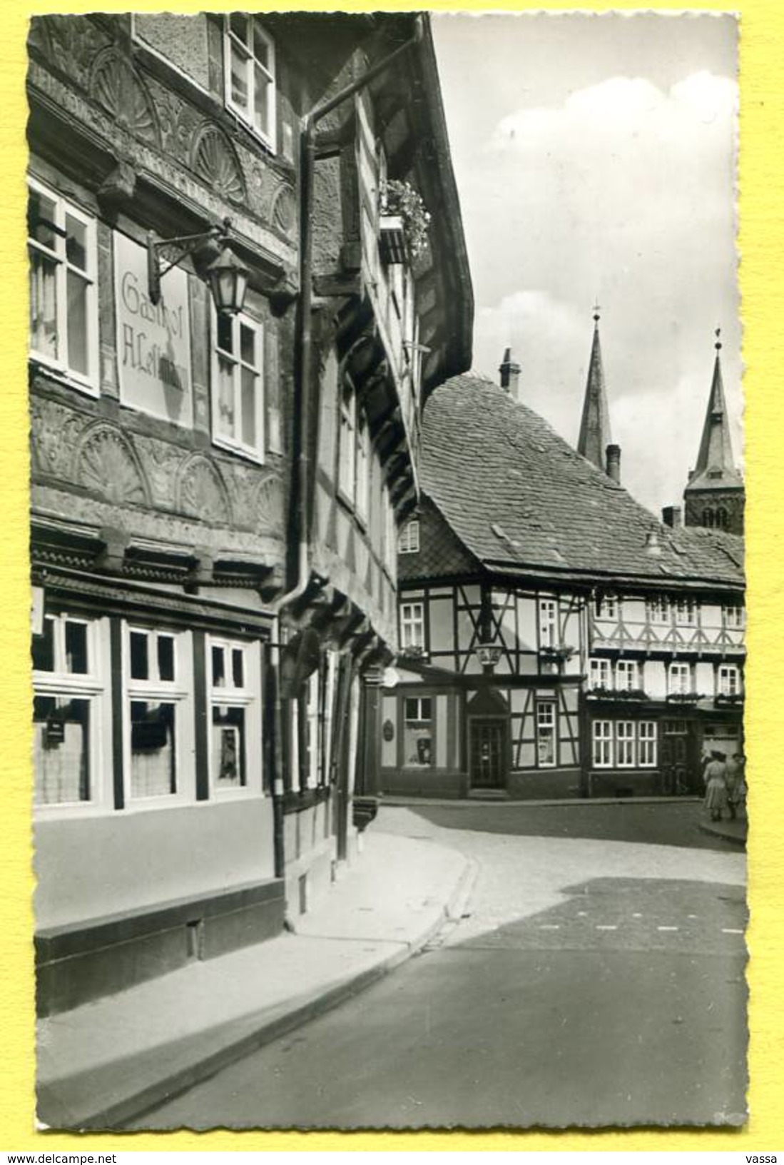 HOXTER An Der Oberweser  Gastof " Zur Guten Quelle" Und Ratsapotheke. Slogan & Postmarks 1955 . Germany - Hoexter