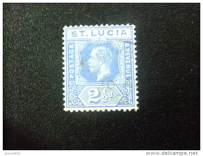 SAINTE-LUCIA ST LUCIA 1912 GEORGE V Yvert N&ordm; 63 &ordm; FU - St.Lucia (...-1978)